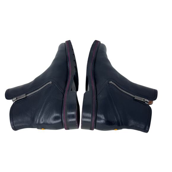 Samuel Hubbard Ankle‎ Zipper Chukka Boots Womens US 9 Black Leather W4120-308 - Picture 5 of 12